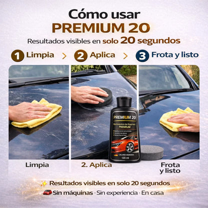 Platinum 20 Sec.™ — Ese rayón que ves cada mañana— Desaparece en 20 Seg
